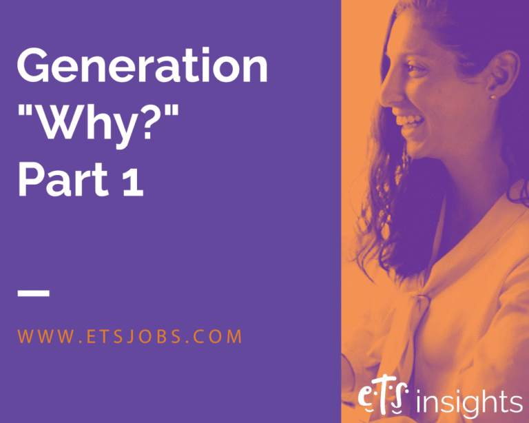 Generation “Why?” Part 1