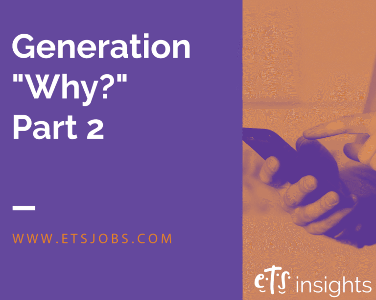 Generation “Why?” Part 2