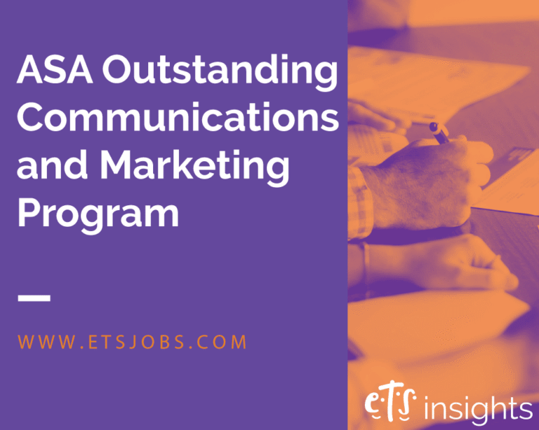 ETS, Inc. Recognized by American Staffing Association for Outstanding Communications and Marketing Program
