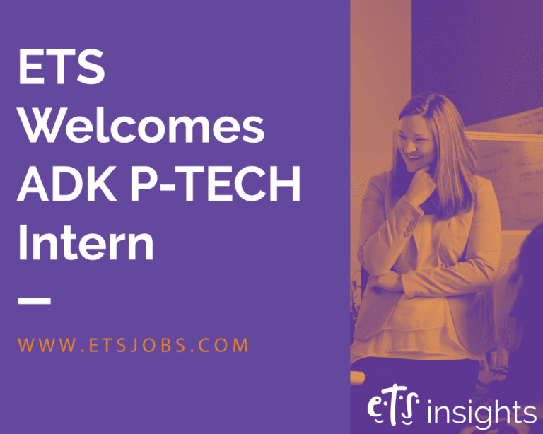 ETS Welcomes ADK P-Tech Intern