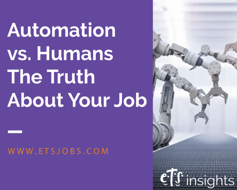 Automation vs. Humans: The Truth About your Job