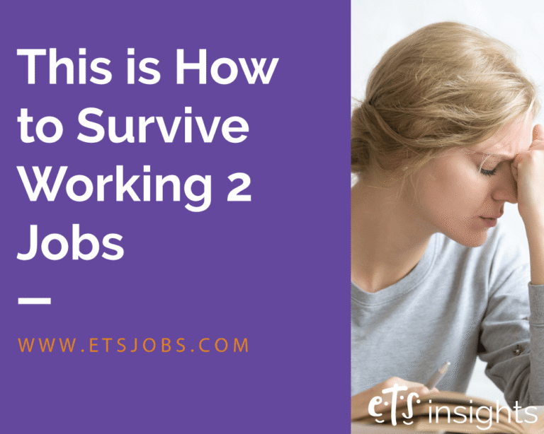 This is How To Survive Working 2 Jobs