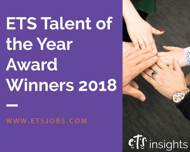 ETS Talent of the Year Award Winners 2018