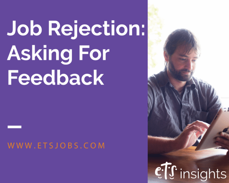 Job Rejection: Asking for Feedback