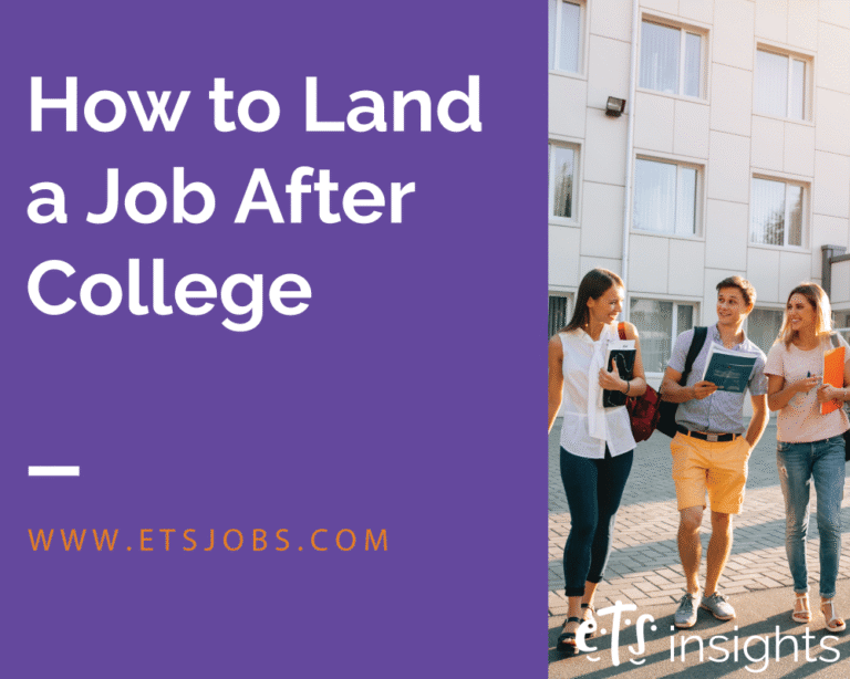 How to Find a Job After College