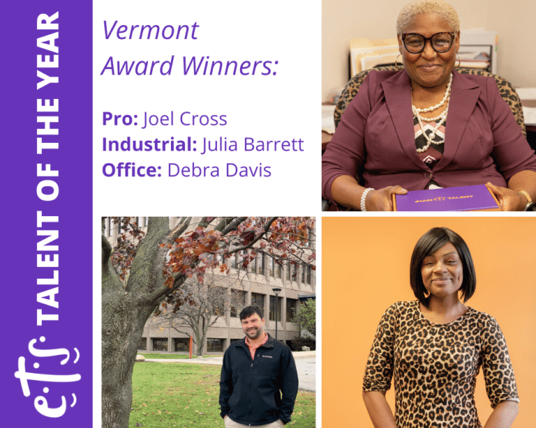 ETS Talent of the Year Award Winners 2020 – Vermont